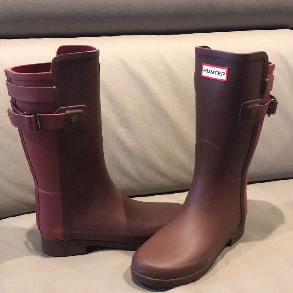 NWOT HUNTER ORIGINAL SRT BT REFINED B STRAP BOOTS